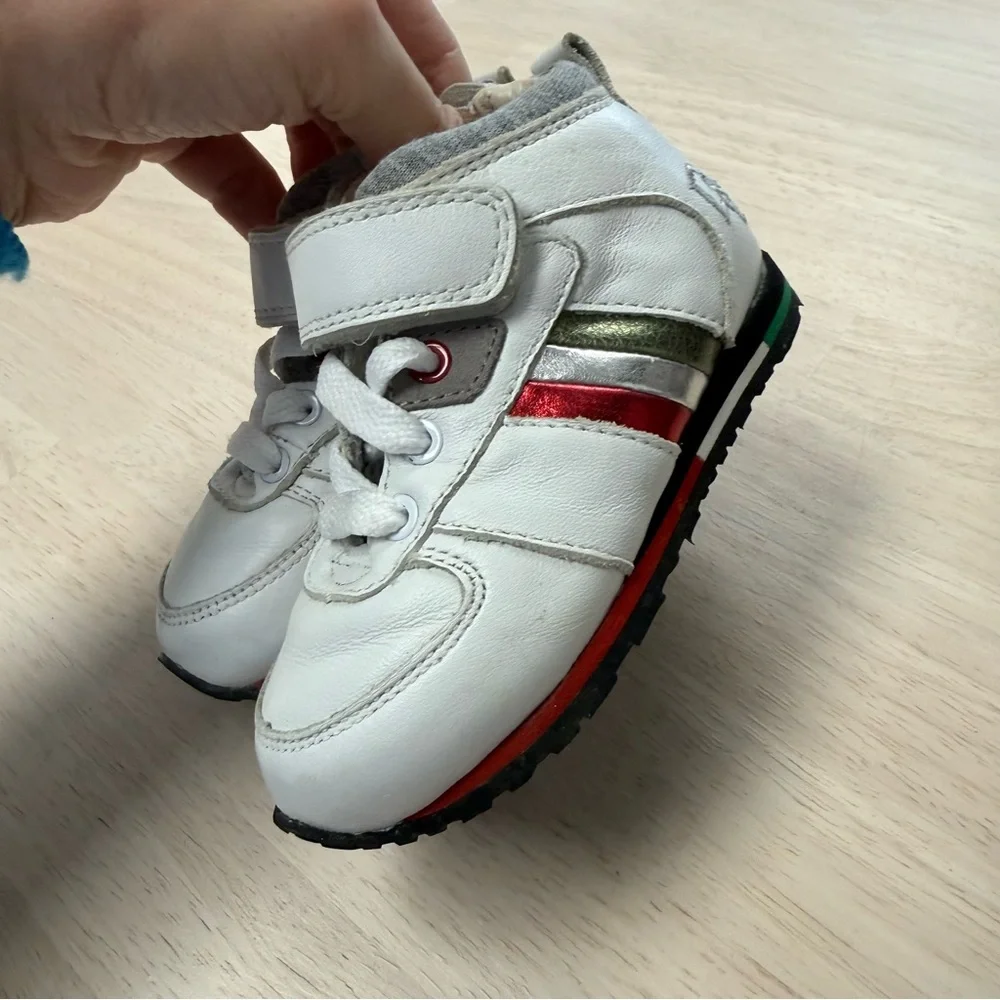Dolce & Gabbana mid top white sneakers